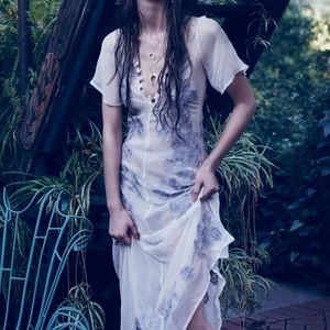 NEW For Love & Lemons Sicily Maxi Dress